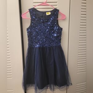 🧸KIDS SALE🧸 Crazy 8 Navy Sequin Formal Dress